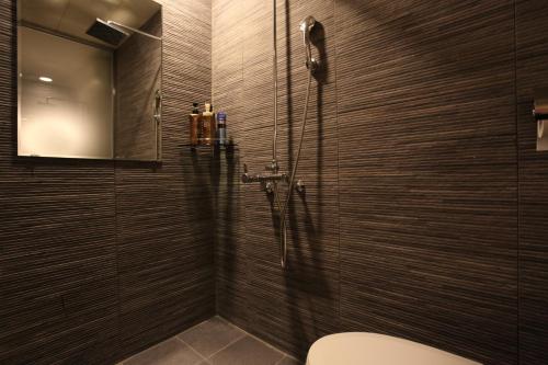 A bathroom at ZIP Hotel