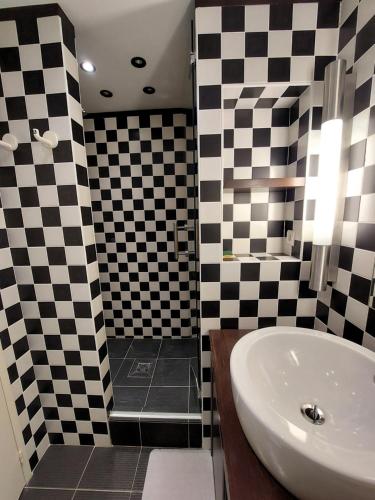 Un baño de Face au port - Vue mer - Jardin - Wifi - Ménage - 4 pers