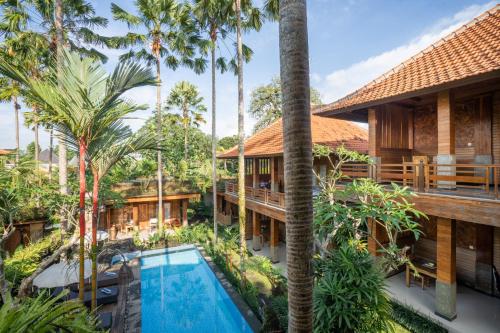 Bazén v ubytování Budhi Ayu Villas and Cottages Ubud by Mahaputra-CHSE Certified nebo v jeho okolí