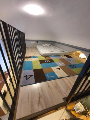 Posteľ alebo postele v izbe v ubytovaní Belvárosi Exkluzív Loft