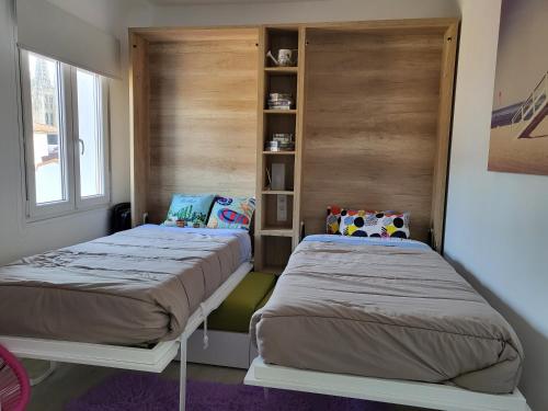 Ένα ή περισσότερα κρεβάτια σε δωμάτιο στο Apartamento Martinez del Campo