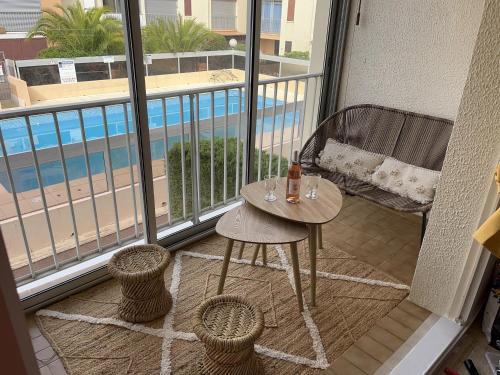 Appartement T2 Gruissan port, rive gauche