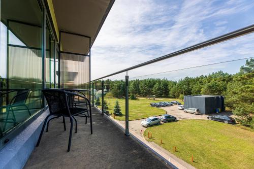Balkón nebo terasa v ubytování Meduza Hotel