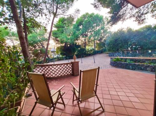 Κήπος έξω από το Villa delle Palme