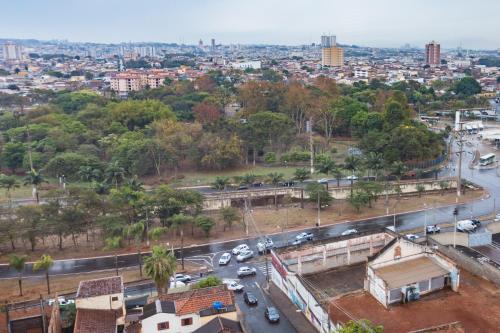 Letecký snímek ubytování JR Hotel Ribeirão Preto