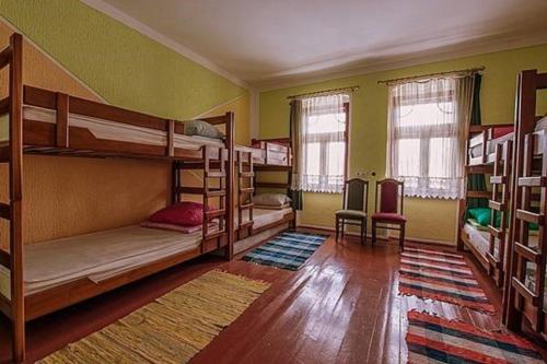 Un pat sau paturi într-o cameră la Eco Rural Tourism Association Skorenovac