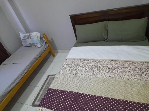 Cama o camas de una habitación en Hotel André
