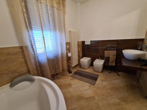Et bad på Casa di Anna a Perugia