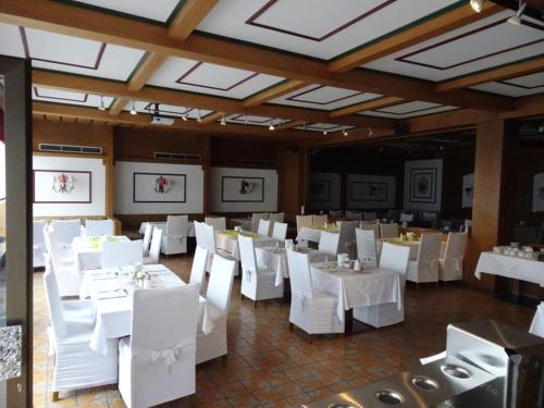Un lugar para sentarse en Hotel die Traube
