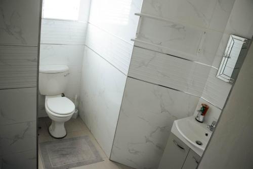 Ein Badezimmer in der Unterkunft Mi Vida Guesthouse