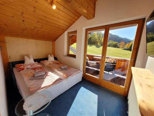 Postel nebo postele na pokoji v ubytování Appartement Inge