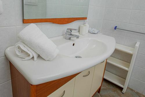 Bilik mandi di Residence Sole Dell'Argentario