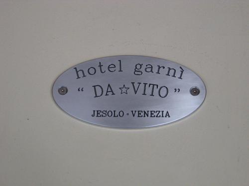 Certifikat, nagrada, znak ali drug dokument, ki je prikazan v nastanitvi B&B Garnì Da Vito
