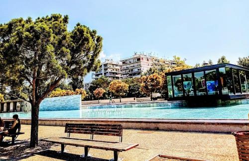 Here Thessaloniki! In the city near the sea
