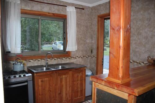 Η κουζίνα ή μικρή κουζίνα στο Casa Country Pucón