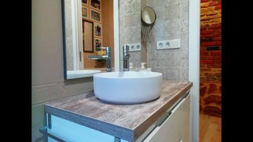 A bathroom at Apartamento Casa Mozárabe