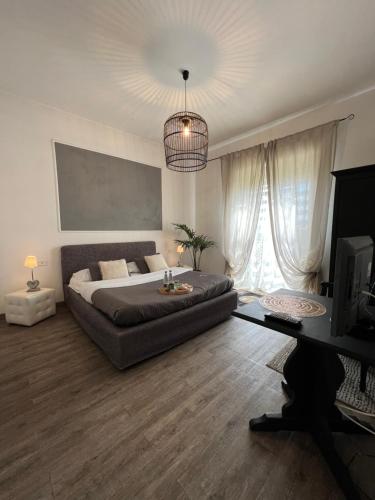 Łóżko lub łóżka w pokoju w obiekcie AgriSesto B&B