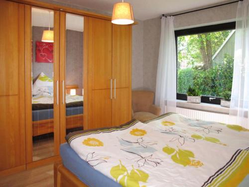 Postel nebo postele na pokoji v ubytování Ferienhof Zwei Eichen