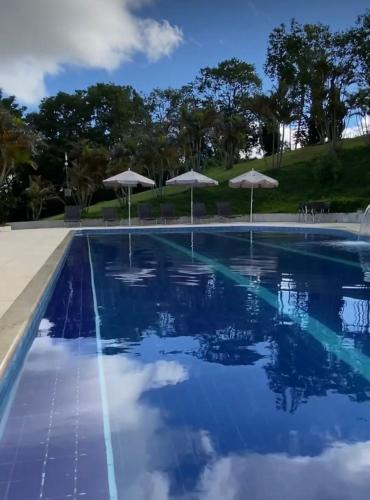 Bazén v ubytování Paraty Hotel Fazenda & Spa nebo v jeho okolí