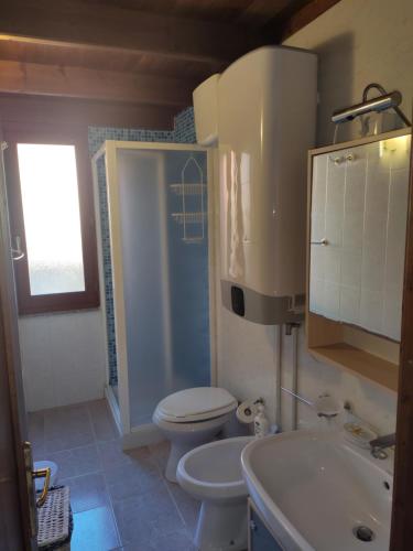 Kúpeľňa v ubytovaní Casa Minicapo Mandriola