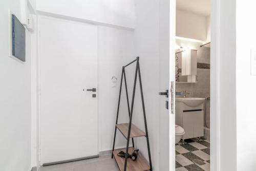 Koupelna v ubytování New Studio in the Heart of City Center