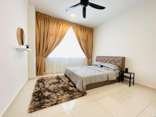 Giường trong phòng chung tại QINARA HOMESTAY @ Meru Ipoh