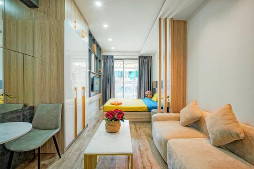 Χώρος καθιστικού στο SOHO Spacious Aparts, CENTRAL Location