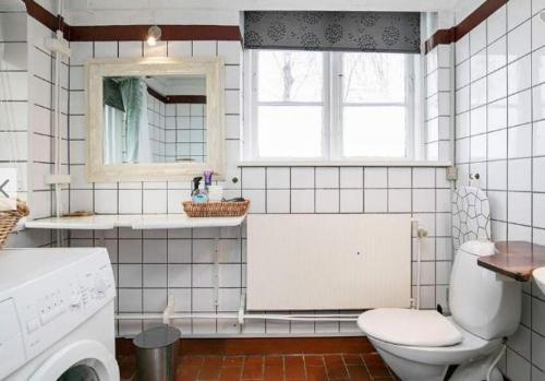 Vonios kambarys apgyvendinimo įstaigoje Guldbjerghus apartment