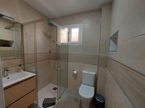 Kúpeľňa v ubytovaní Casa de la abuela