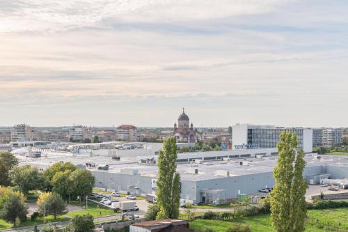 Miesto panorama iš apartamentų arba bendras vaizdas mieste Oradia