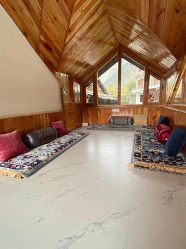 Χώρος καθιστικού στο Dhi Ananta Homestay - Pure Veg