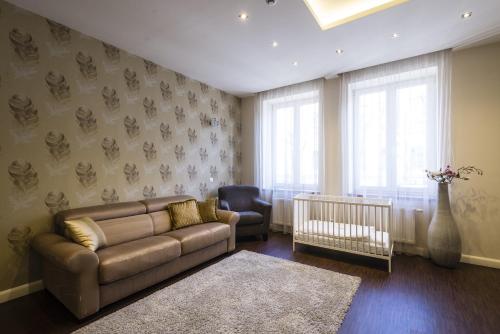 Posezení v ubytování Hotel Ankavi