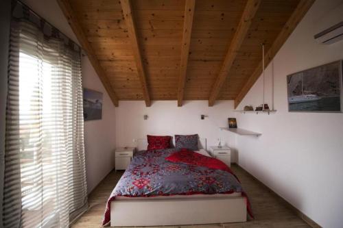 Postel nebo postele na pokoji v ubytování Villa magic