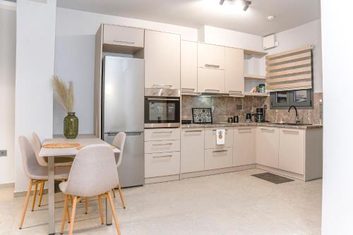 Dapur atau dapur kecil di Quattro Luxury Apartments