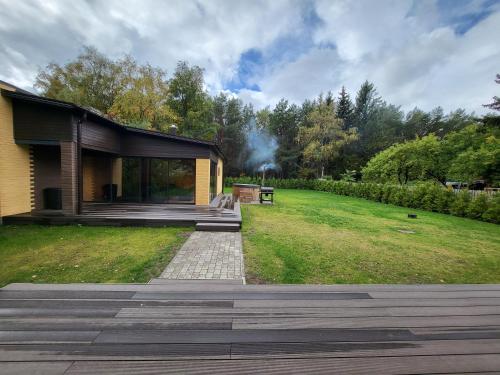 Zahrada ubytování Vomikay Villa