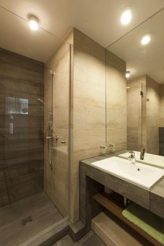 Koupelna v ubytování Apparthotel SILBERSEE