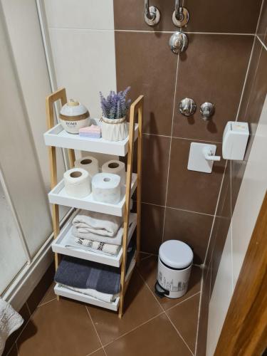 Koupelna v ubytování Happy Moments