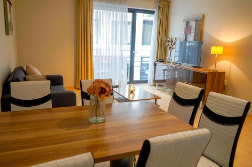 Χώρος καθιστικού στο Garden Botanique Apartment