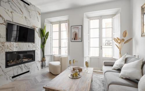 Arabica Suites - Lujosa Vivienda con Suites Chimeneas en Granada - Centro