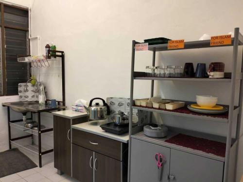 Nhà bếp/bếp nhỏ tại 822TaipingHomestay