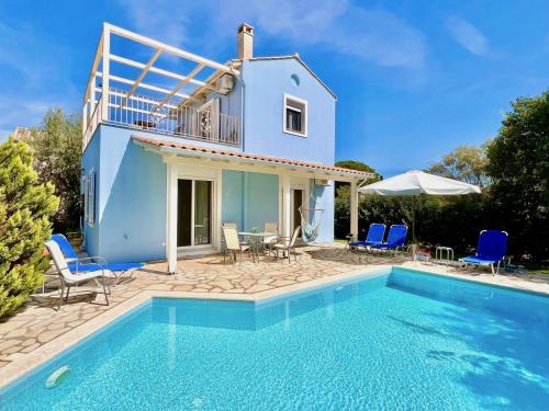 Beach Villa Iolis with private pool by DadoVillas