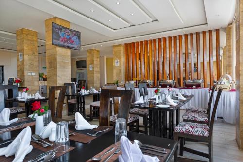 Restaurace v ubytování The Nest Boutique Hotel