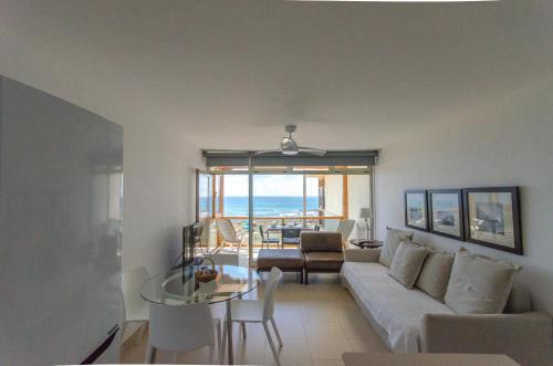 Posezení v ubytování Vv - San Agustín Seaview Apartment
