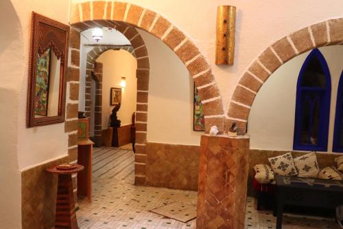 Hotel Dar El Qdimaにあるシーティングエリア