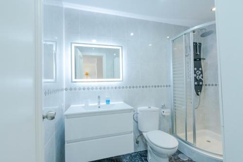 Kúpeľňa v ubytovaní Apartamento Ferrara