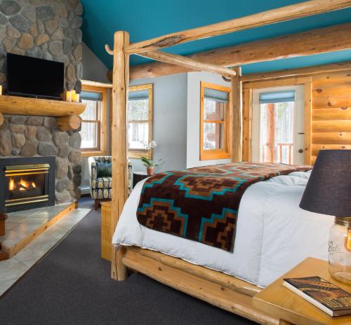 Кровать или кровати в номере The Bivvi Hostel