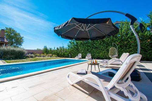 VILLA Moki mit privatem beheizbarem Pool - by Istrabook