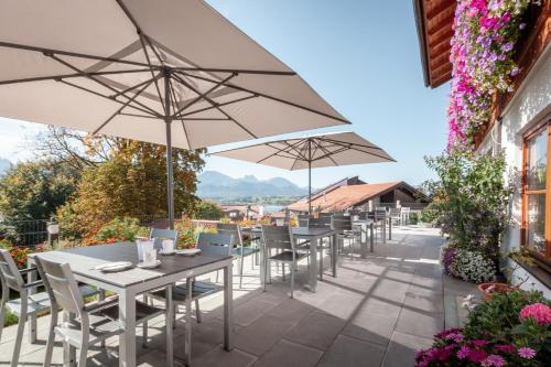 En generel udsigt til bjerge eller udsigt til bjerge taget fra lejligheden