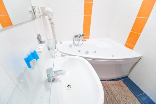 Ванная комната в Hostel Malinowski City