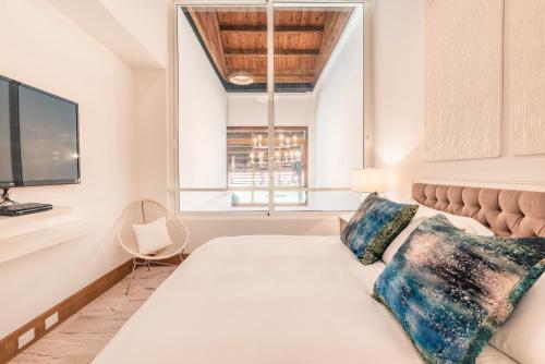 Ένα ή περισσότερα κρεβάτια σε δωμάτιο στο Golf View Apt at Casa De Campo